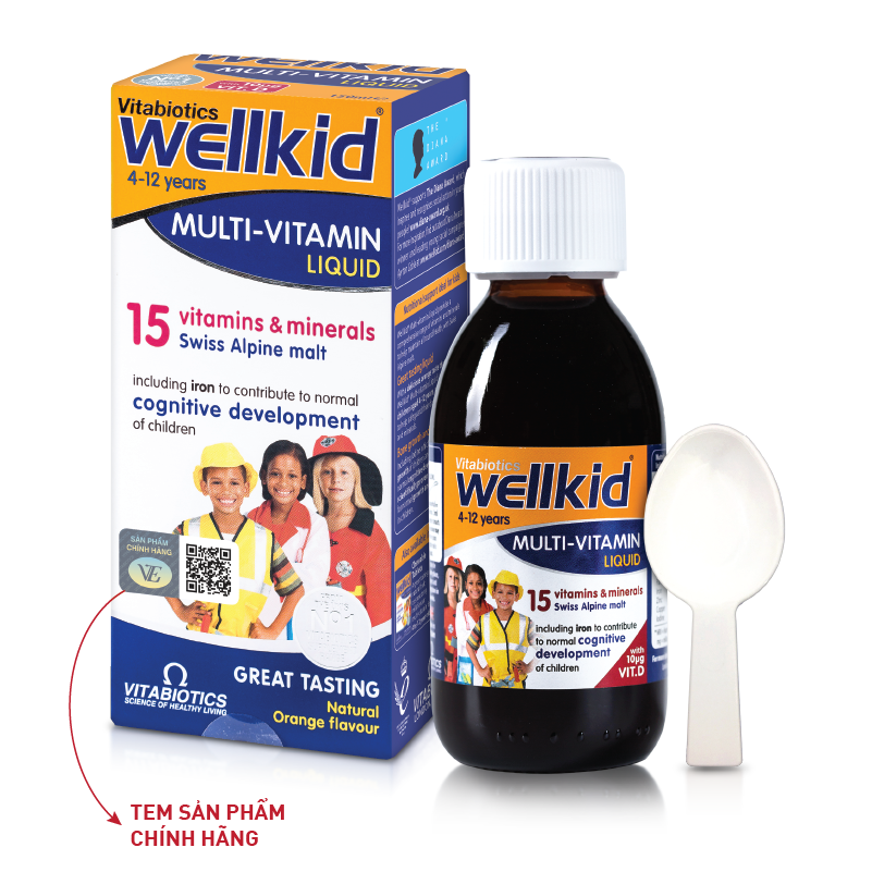 Wellkid Multi-Vitamin Liquid 